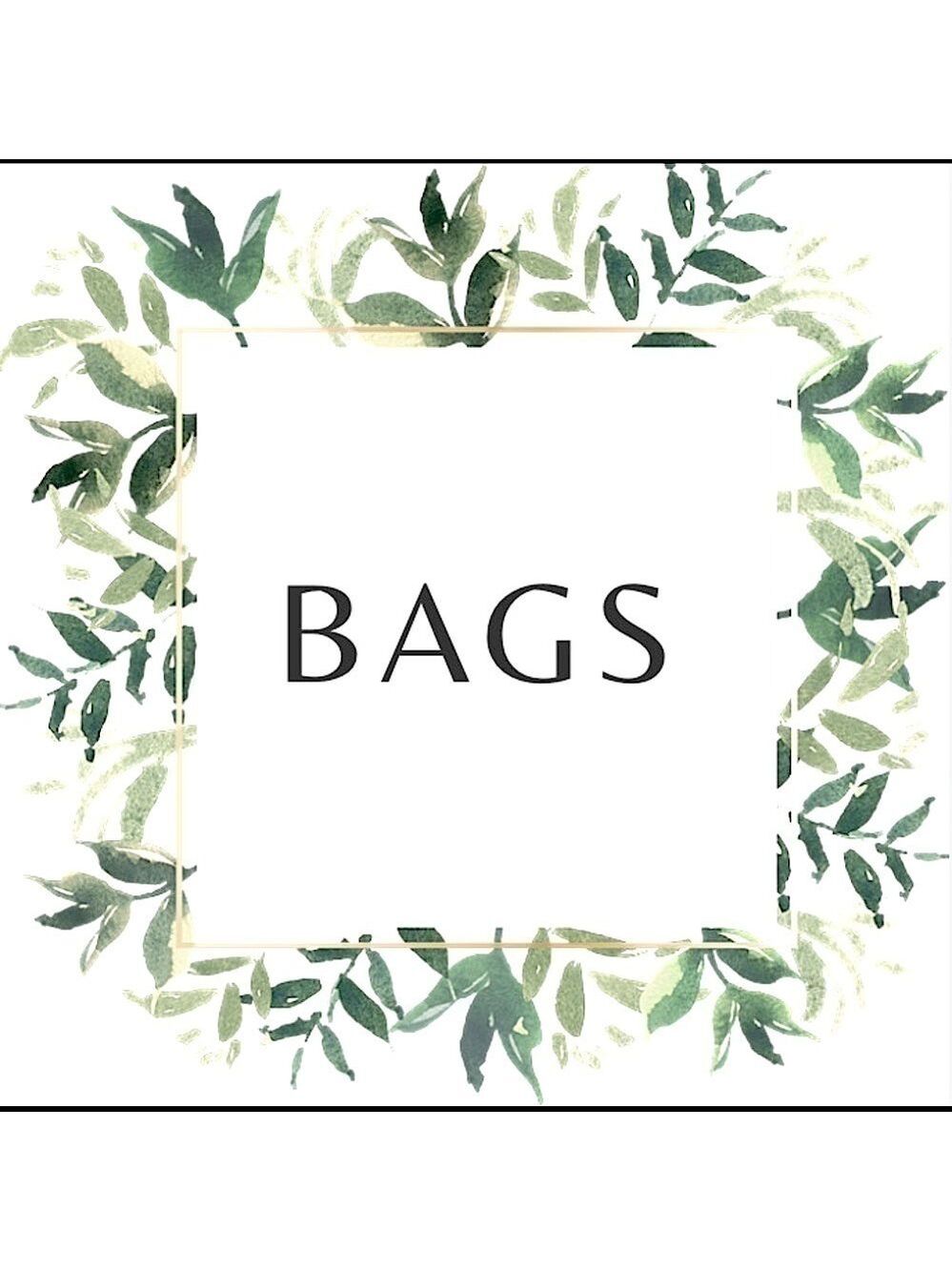 Bags at a Glance. 🌿🌿🌿